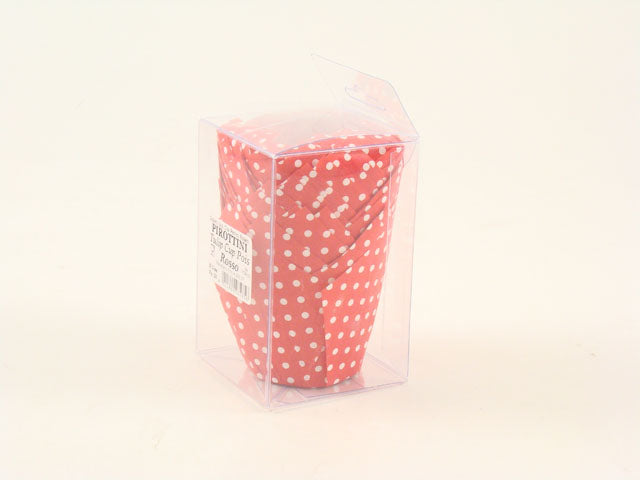 Pirottini tulip cup rossi 20 pezzi