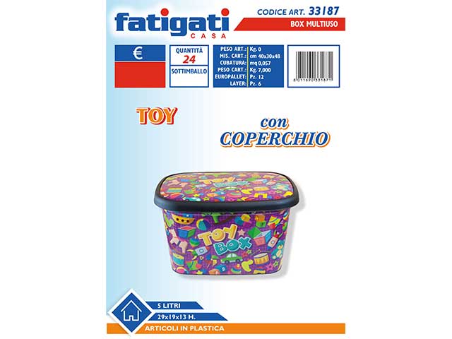 Box multiuso 5lt c/cop 33187