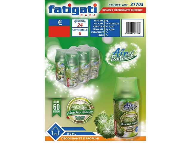 Deodorante per ambiente 250ml 37703
