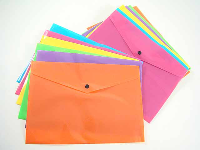 Busta con bottone 34x24cm  - 12 pezzi