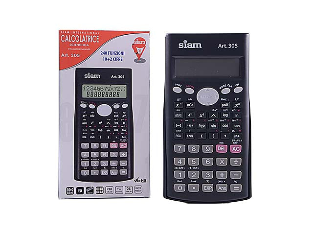 calcolatrice 10+2 cifre scientifica 240