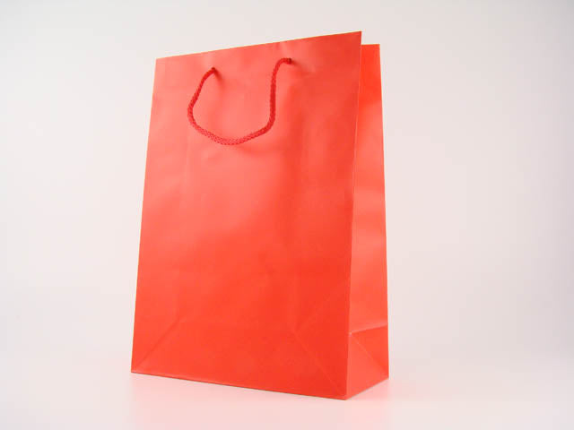 busta shopper rossa 27x37+12  uy510hrr