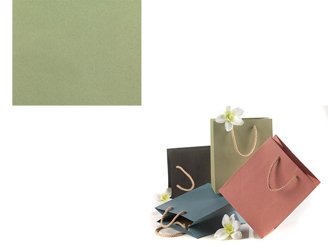 Busta shopper verde s.27x37 uy509hll08r