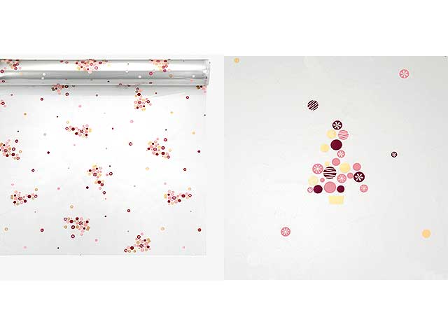 Fogli trasparente 100x130 50 pezzi rosa f-m09tj-xf1