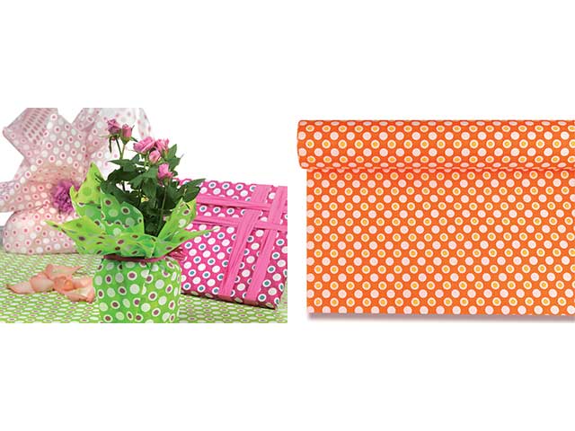 L.bubbles bobina 1x9mt arancio b-d358m-0oiar