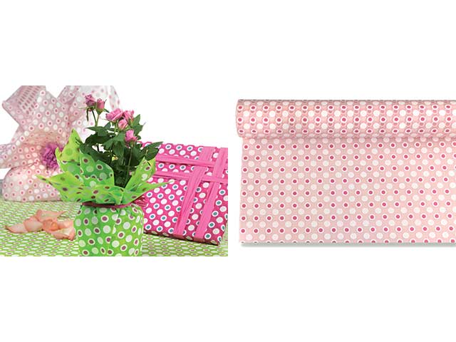 L.bubbles bobina 0,8x9mt rosa b-d358m-01zra