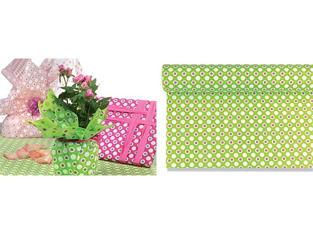 L.bubbles bobina 0,8x9mt verde m. b-d358m-01zvm