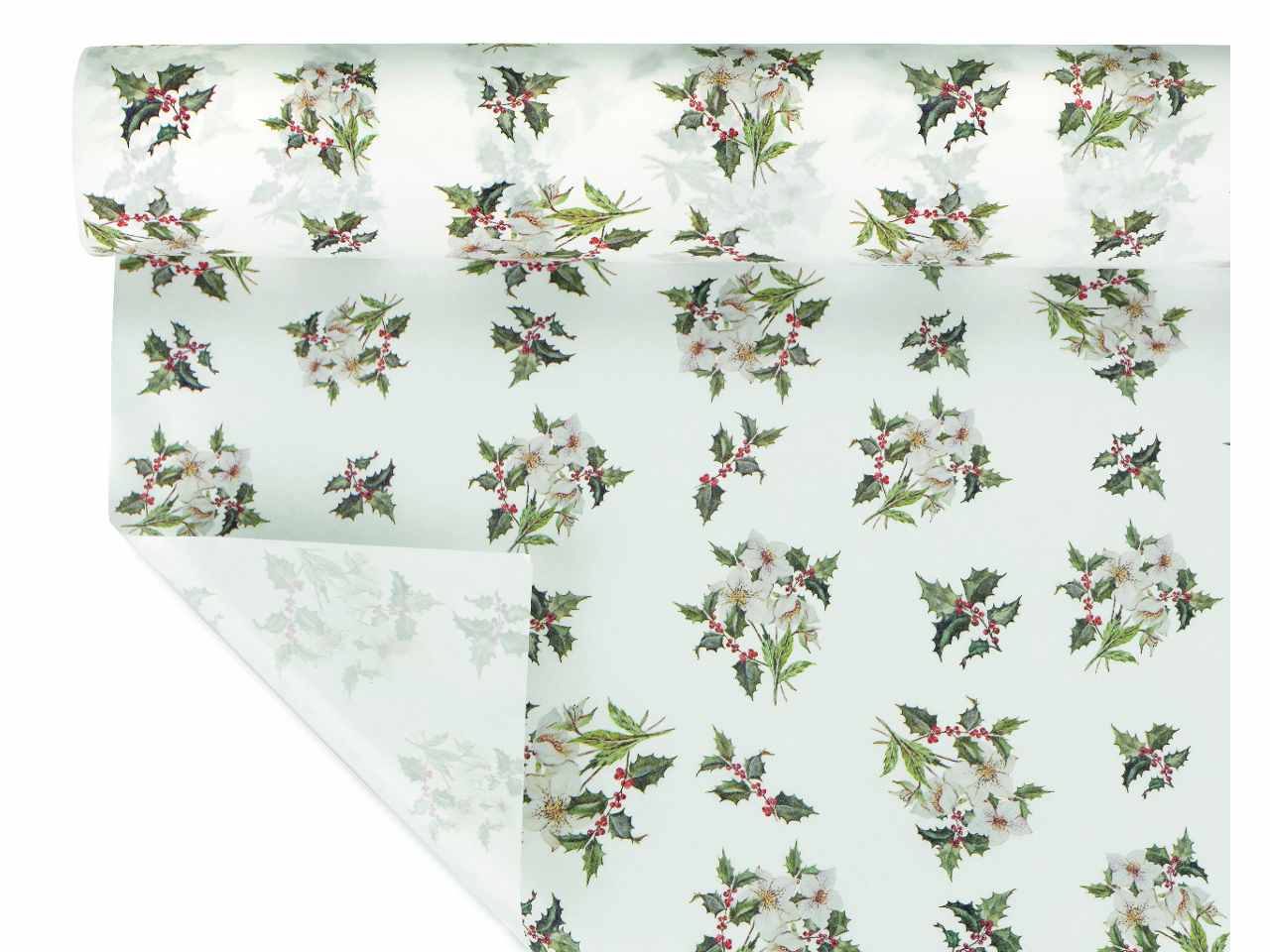 Bobina carta stella alpina bianca 1,00x25mt