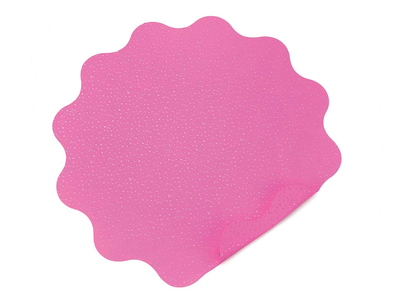 Sottovaso perlato 50 pezzi 40my d.70 rainy cicolamino