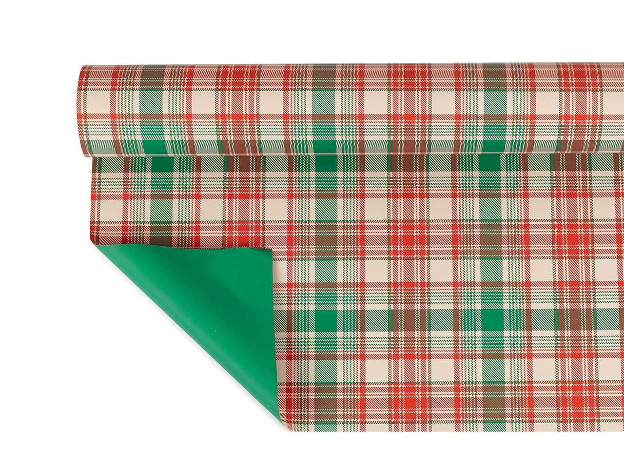 Bobina perlata 40my 1,00x25mt winter  tattersall verde