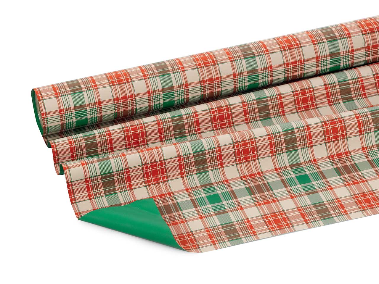 Bobina perlata 40my 1,00x25mt winter  tattersall verde