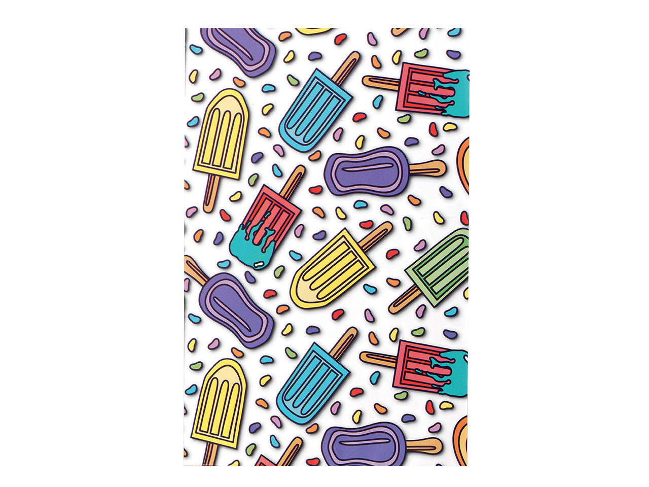 Buste decoro creamy fondo pieno+st. 40my 35x50cm 50 pezzi