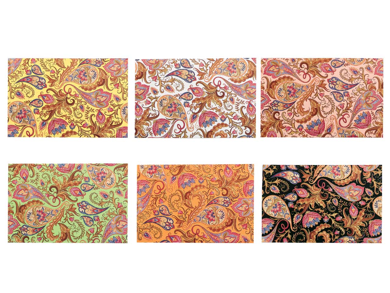 Buste decoro paisley fondo pieno+st. 40my 20x32cm 100 pezzi