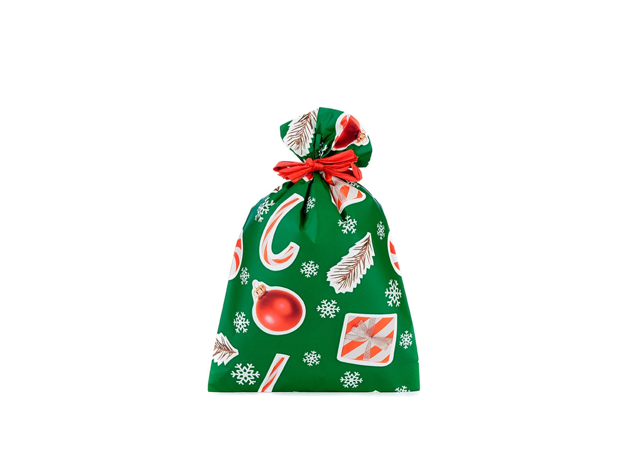Buste fondo pieno 40my decoro xmas stickers misura 16x25cm - la confezione comprende 100 buste