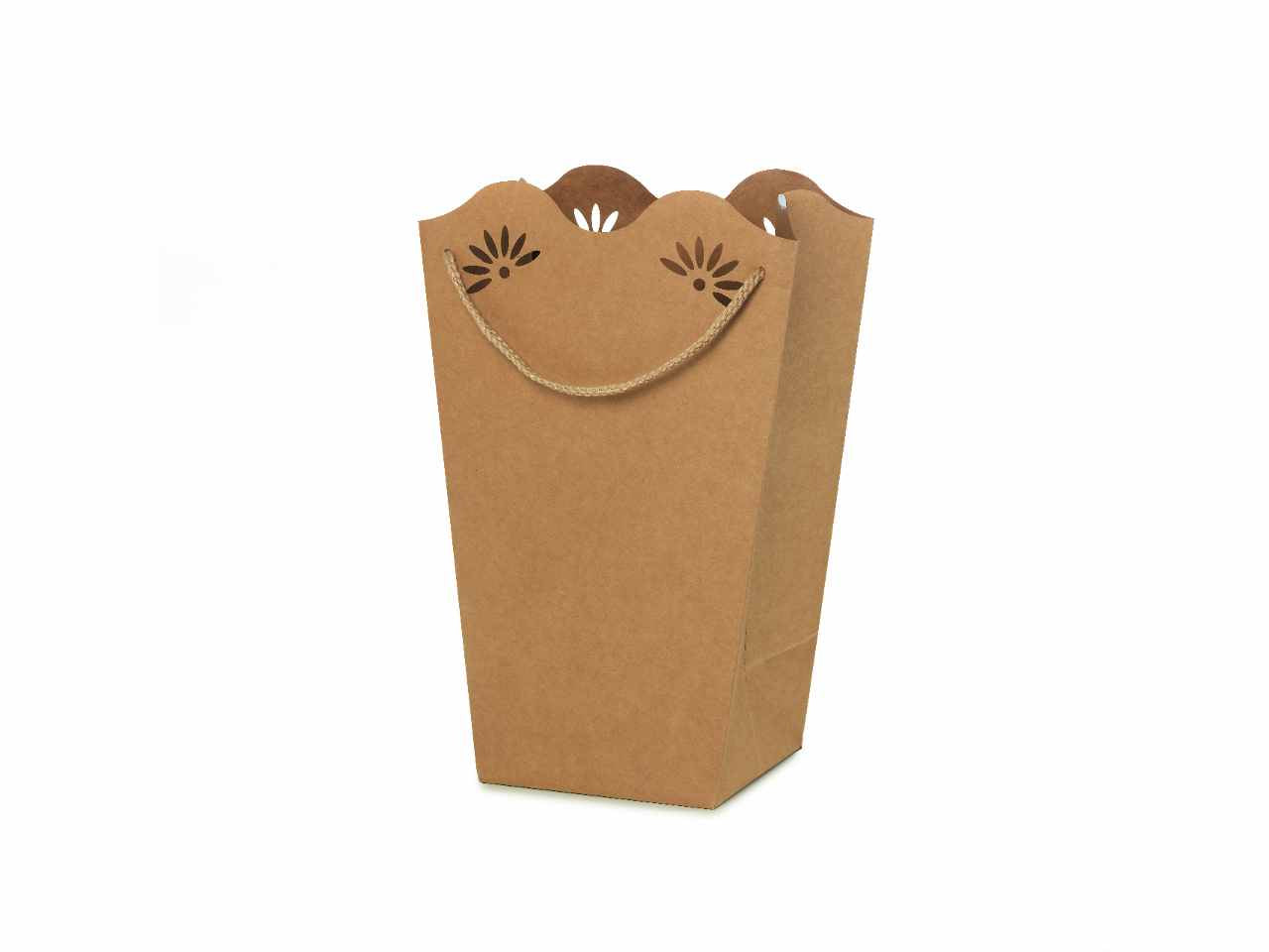 Shopperpot daisy 24x35+15x15cm kraft