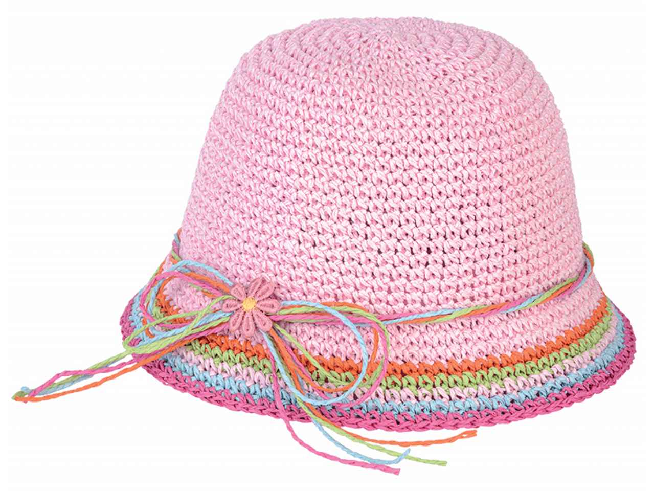 Cappello mare cloche con fiore