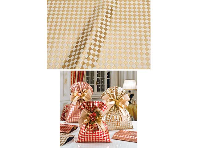 busta met.40x60 25pz avorio/oro x817008406000