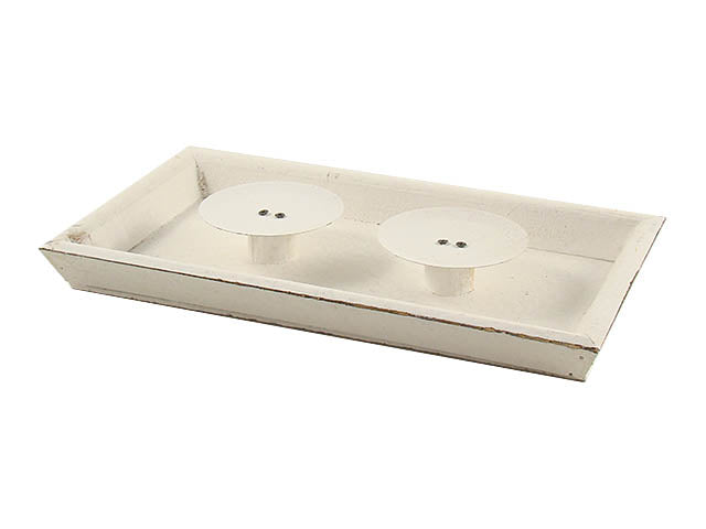 linea legno b.portacandela 2p c0003496