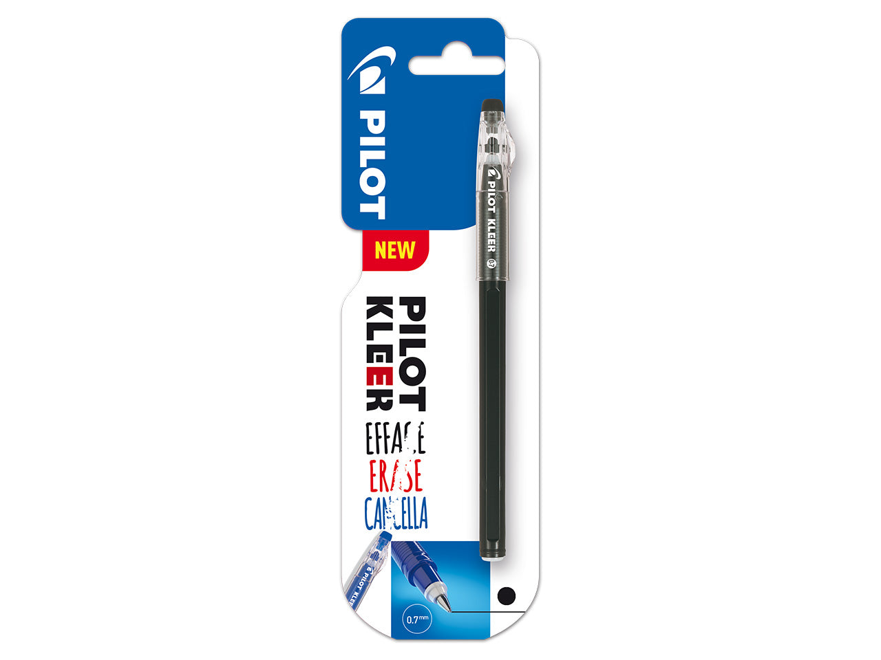 Pilot penna a sfera kleer 0,7 nera