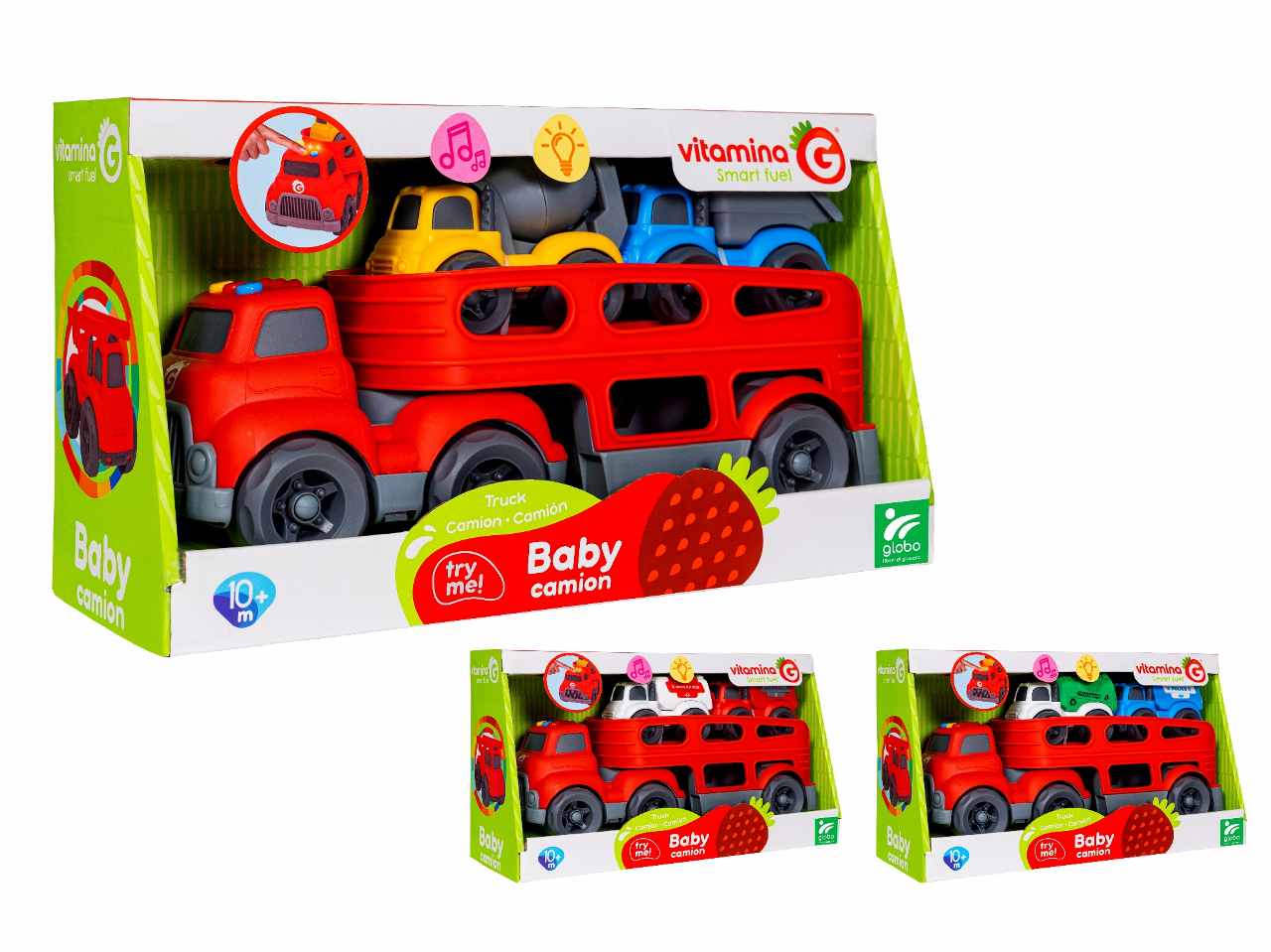 camion bisarca c/suoni/luci 05480