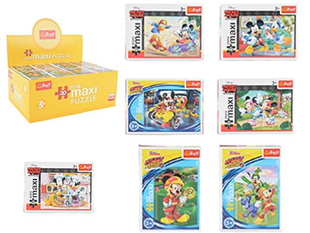 puzzle 20pz disney ass. 07314