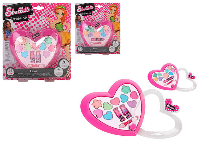 Sbelletti cofanetto trucchi cuore 35369