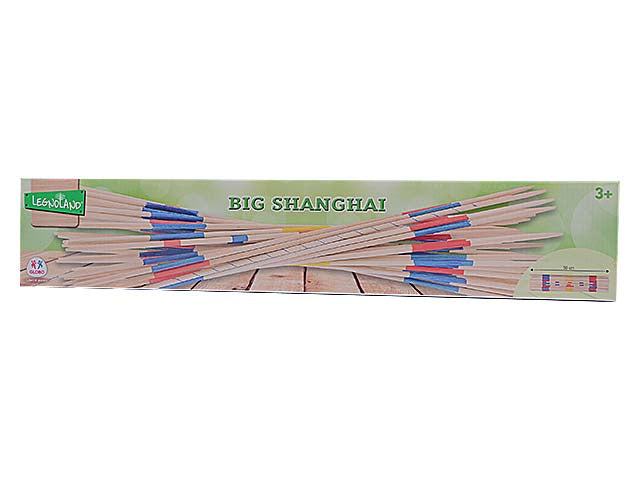 Gioco shanghai in legno 50cm 41 pezzi 36572