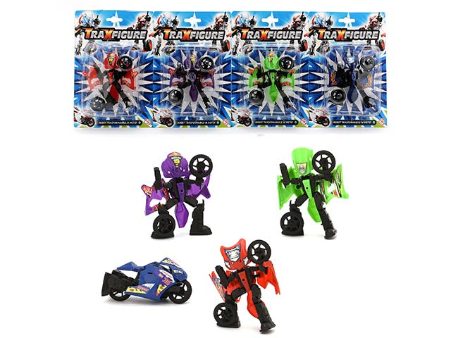 W toys traxfigure robot/moto 36907