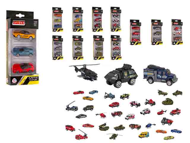 Spidko veicoli 1:64 3pz 37571