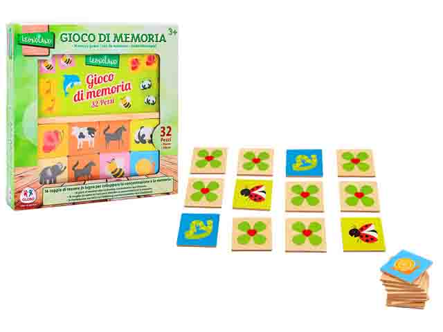 Legnoland gioco memoria animali 37706