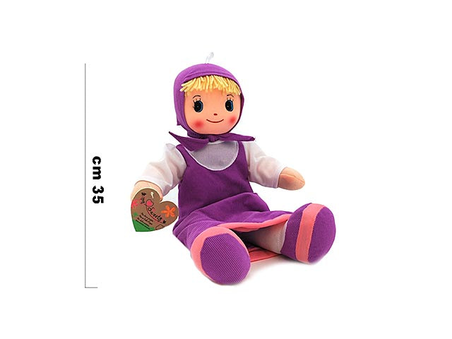 Bambola stoffa 35cm 37781