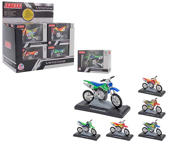 Spidko motocross 1:18 38309