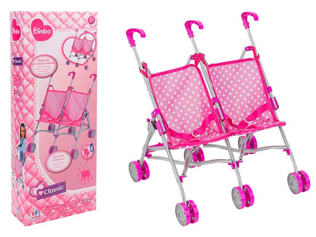 Passeggino per gemelli 48cm 38363