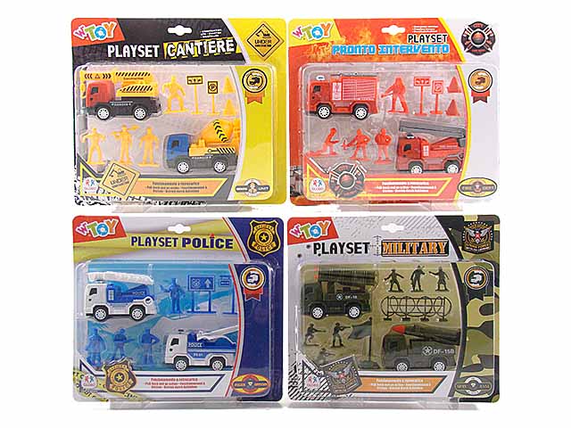 W toys playset military    38389