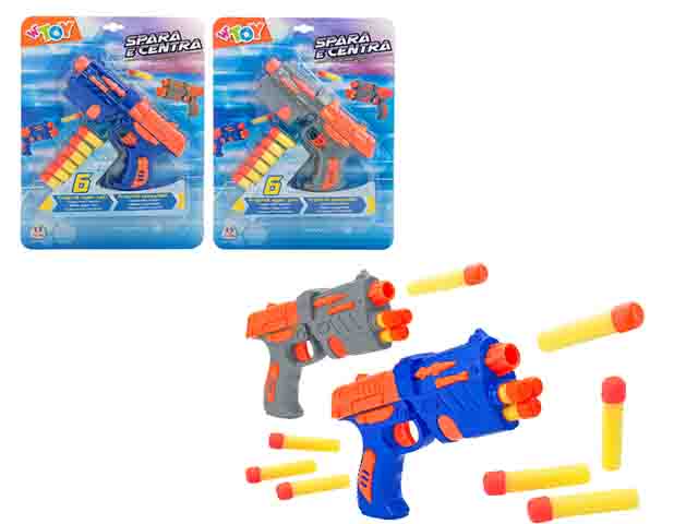 w toys pistola c/proiettili 38396