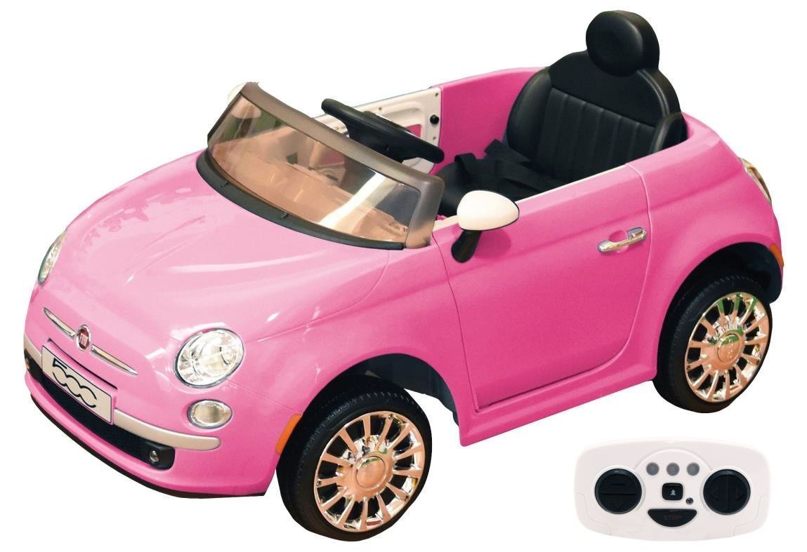 Auto fiat 500 rosa 12v 38747