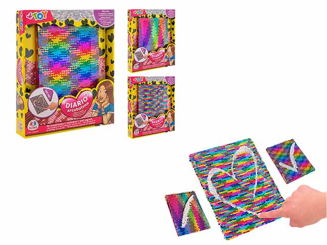 W toys diario c/pailllettes 39175