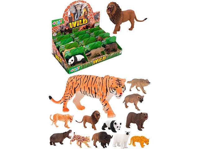 W toys animali zoo 12 pezzi 39608