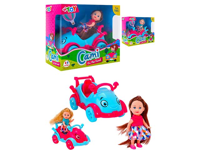 Bambolina cami c/auto 39617