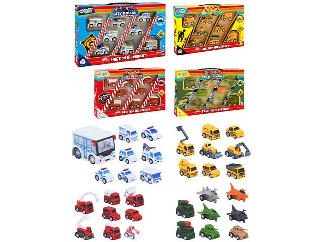 W toy veicoli a frizione 8 pezzi 39628