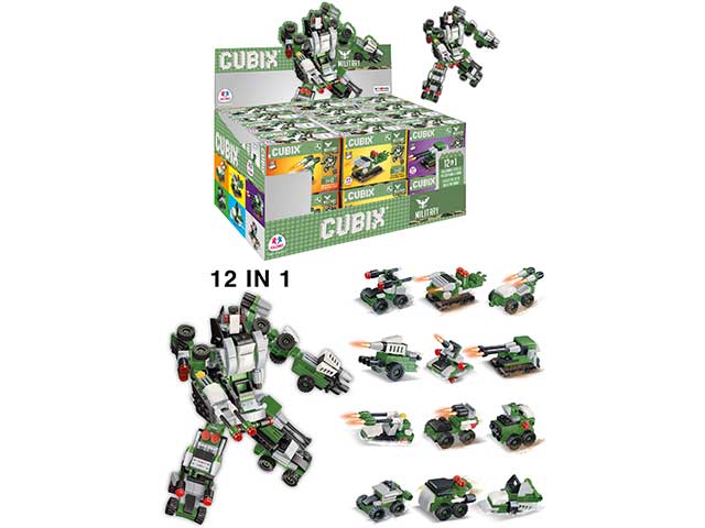 cubix costruzioni veicoli mil.12in1 39691