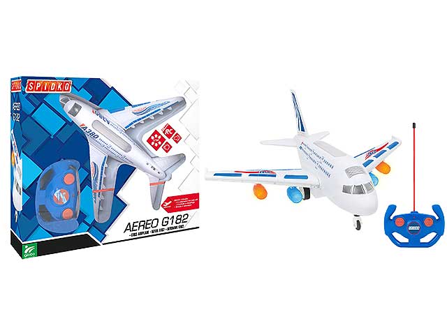 Aereo r/c c/luci/suoni full 27mhz39870