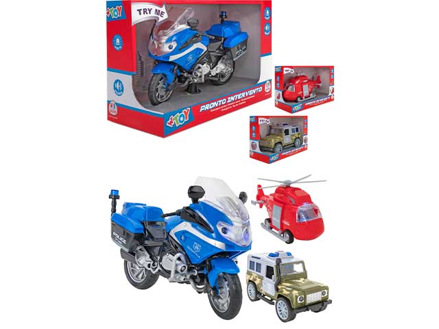 Elicottero/fuoristrada/moto 20cm 40458