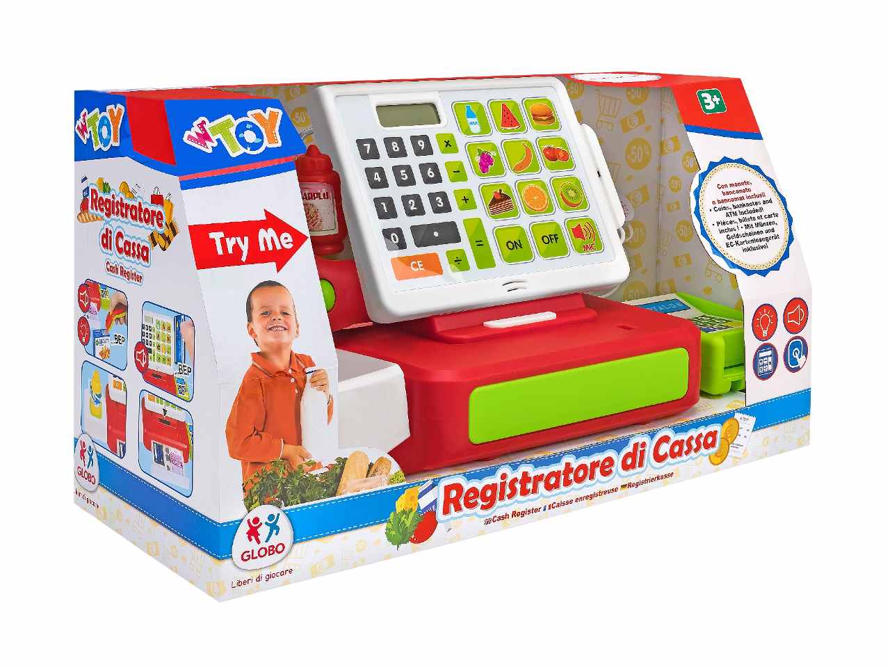 W toy registratore cassa 40730
