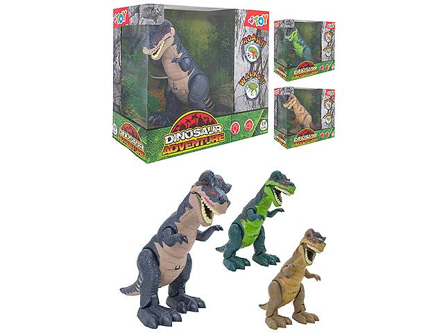 dinosauro t-rex camminante luci/suoni 40861