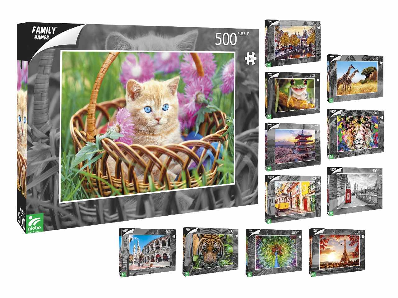 Family games puzzle 500 pezzi 40968