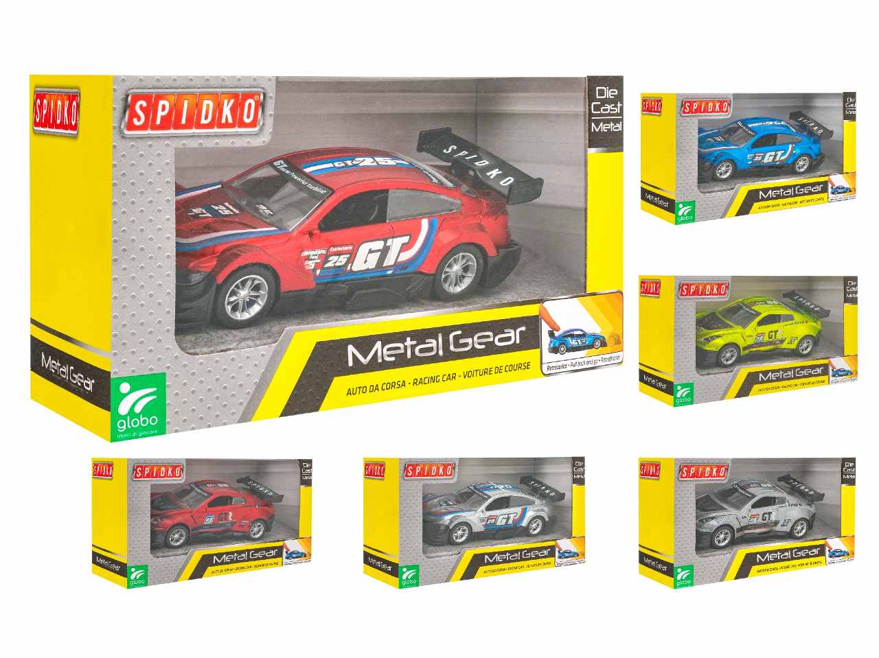 Spidko auto racing d-cast 1:36 40989