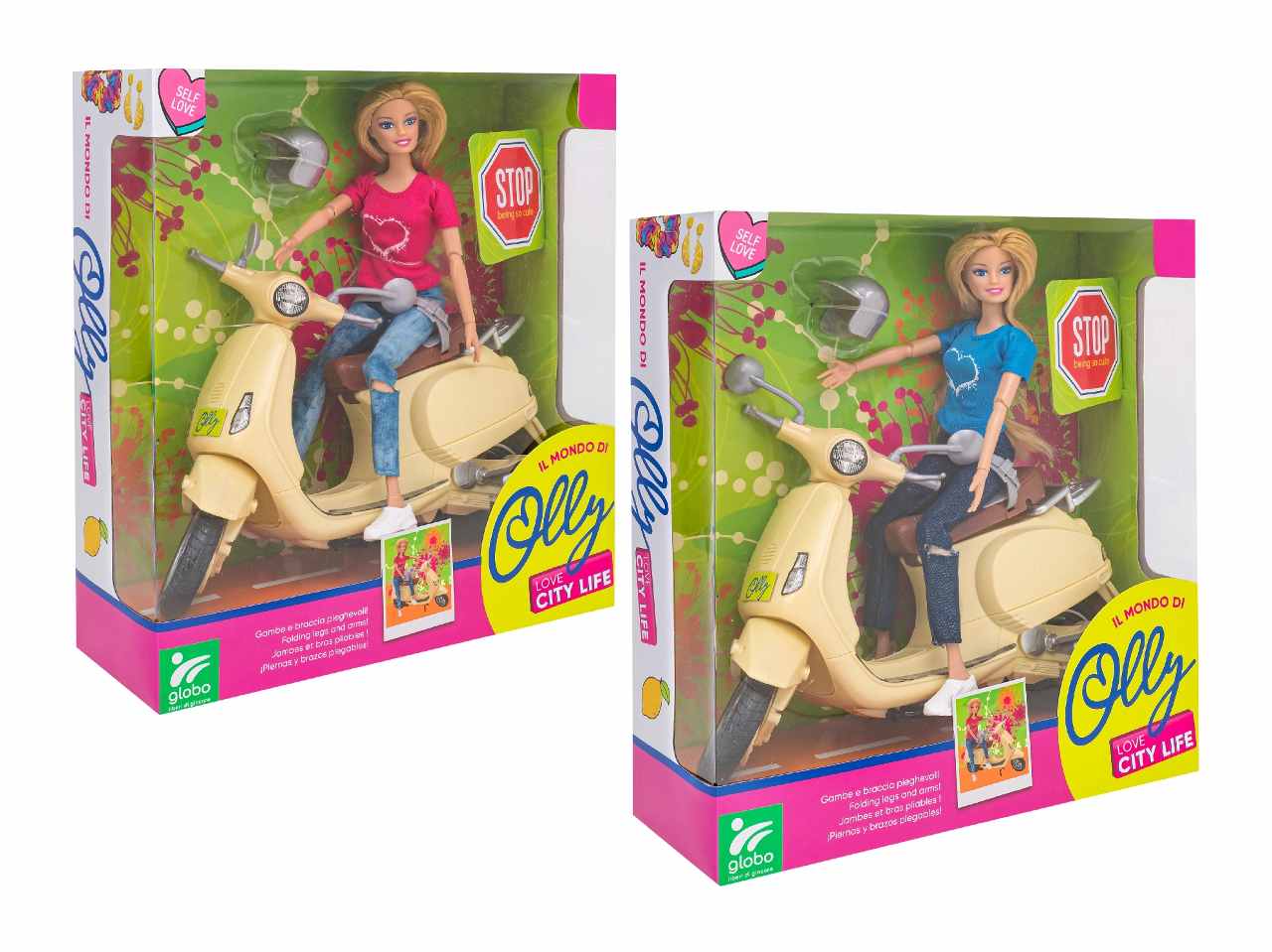 Olly bambola fashion c/scooter  41102