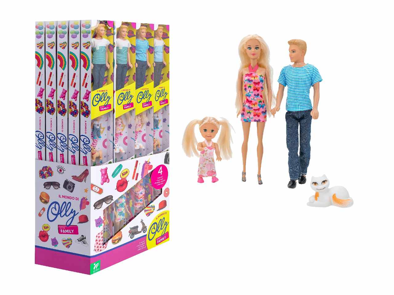 Olly fashion doll famiglia 4pz  41106