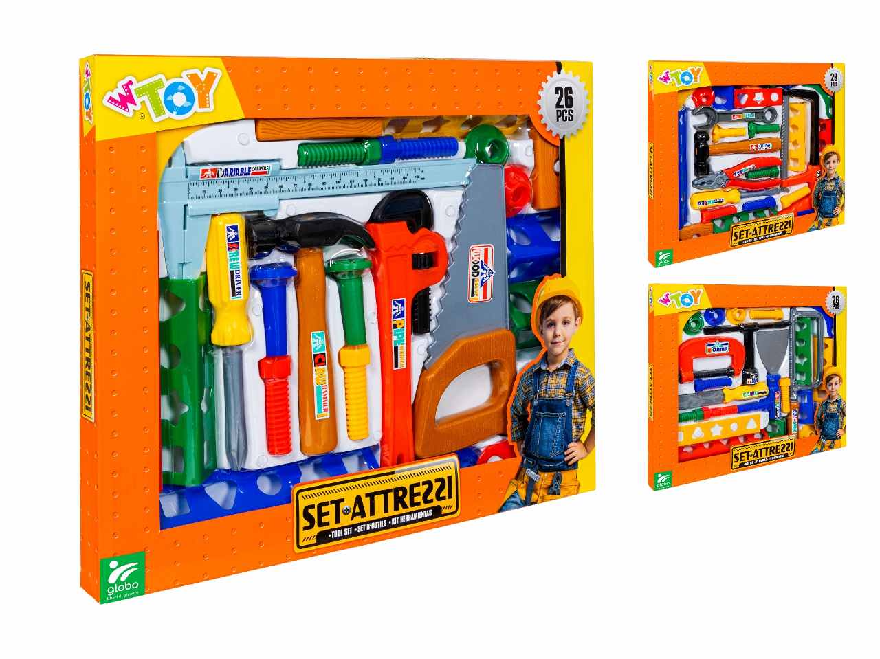 w toy attrezzi lavoro 26pz 3ass 41348